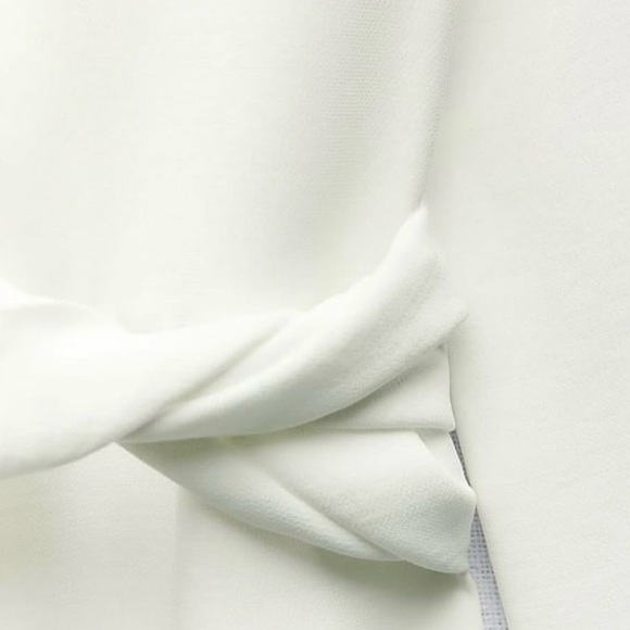 ZARA Long Sleeve Elegant Dress- Ivory - Picture 2 of 10